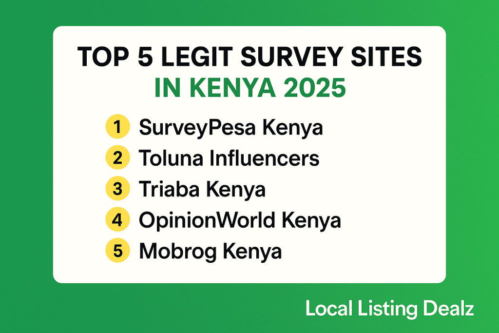 top 5 legit survey sites