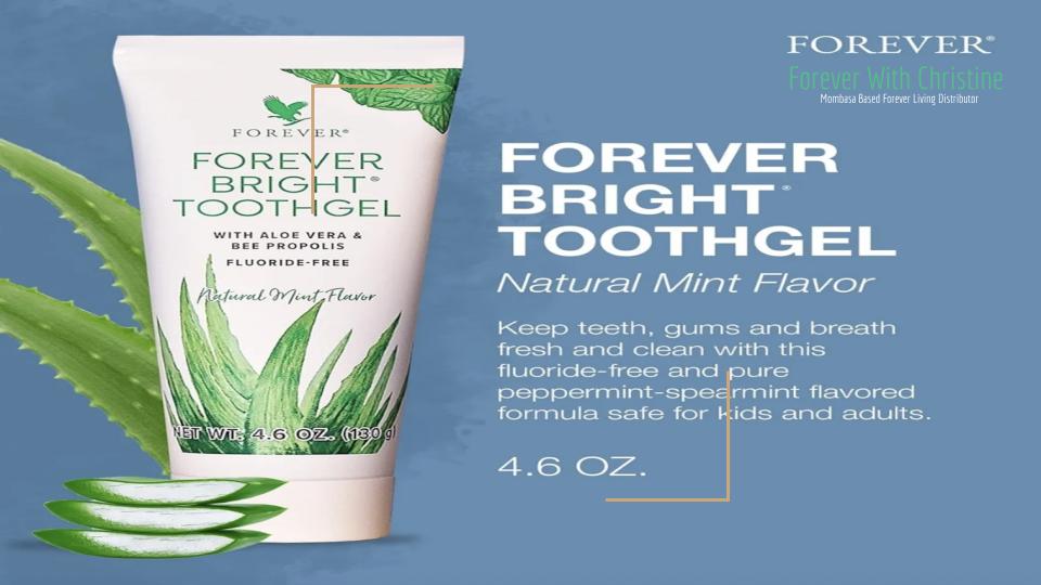 Forever Bright Toothgel Forever With Christine