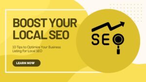 Optimize Your Business Listing for Local SEO