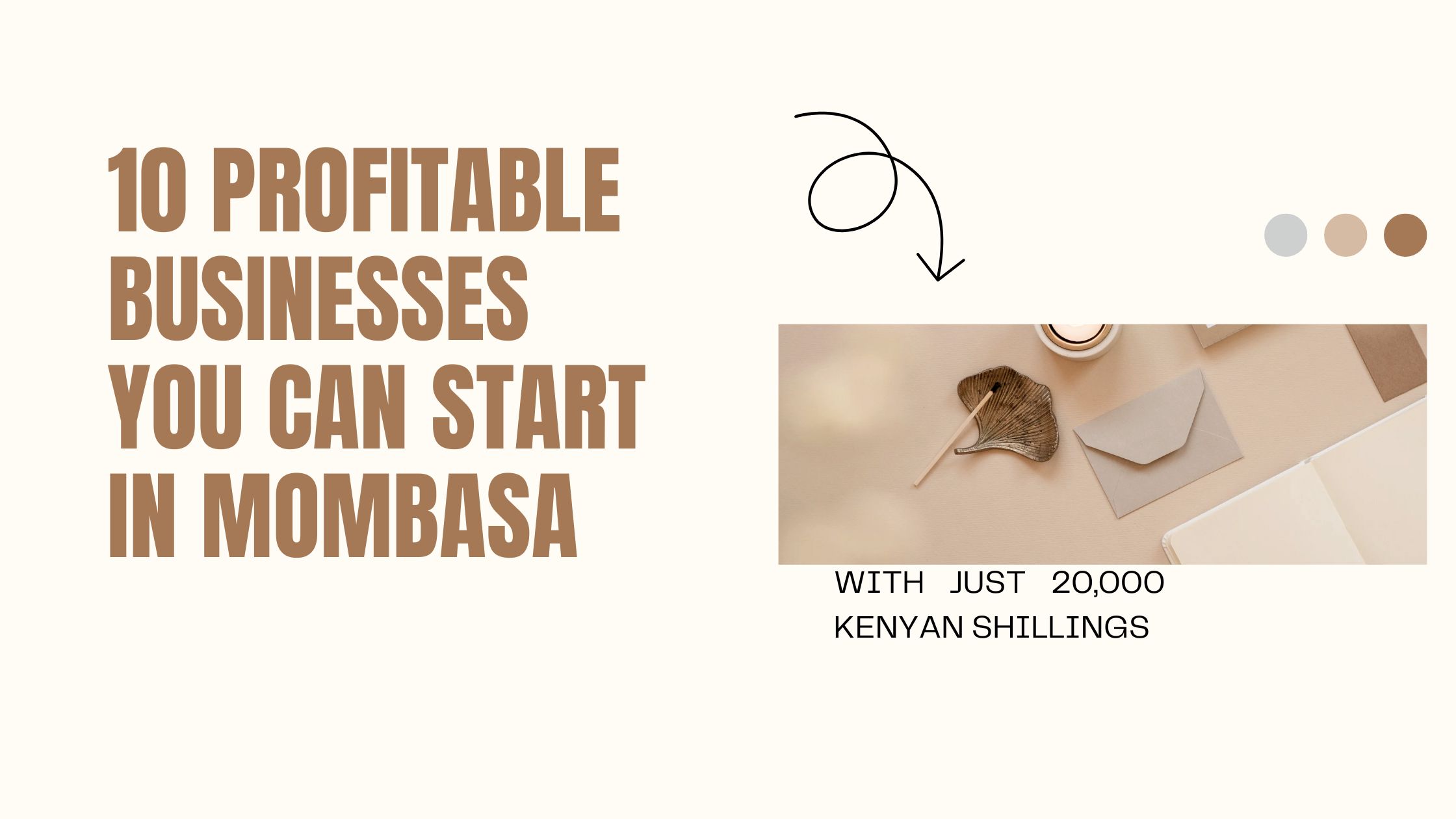 10 Profitable Businesses You Can Start in Mombasa with Just 20,000 Kenyan Shillings