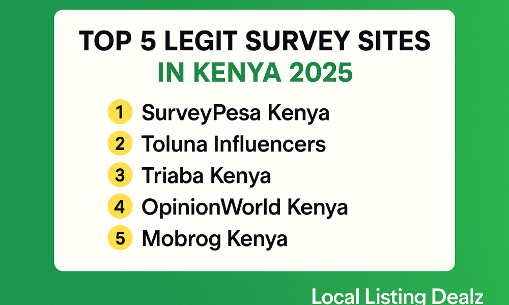 top 5 legit survey sites
