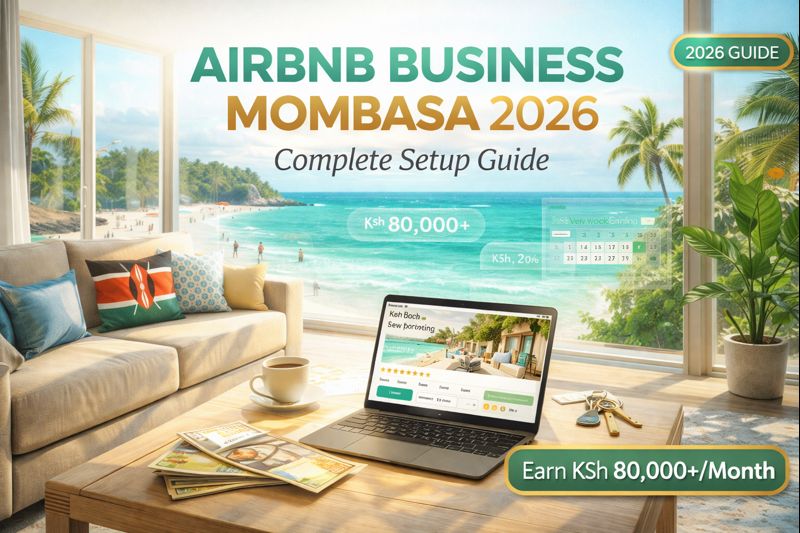 Airbnb Business Mombasa 2026: Earn KSh 80,000+/Month Guide
