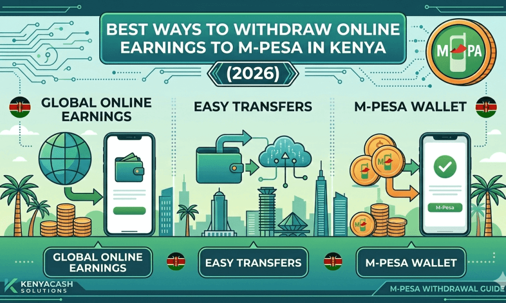 Best Ways to Withdraw Online Earnings to M-Pesa in Kenya (2026)