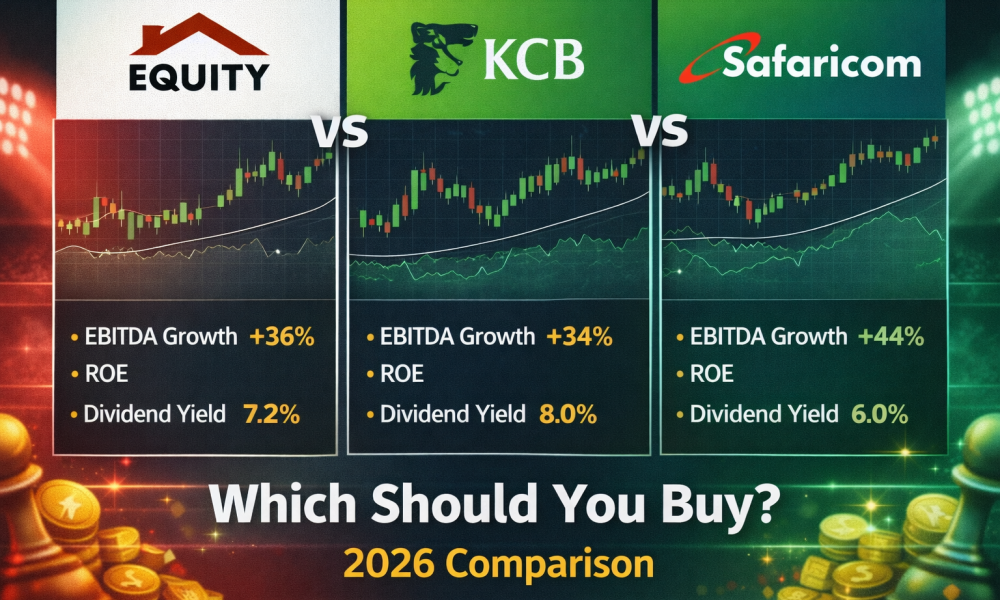 Equity Bank vs KCB vs Safaricom