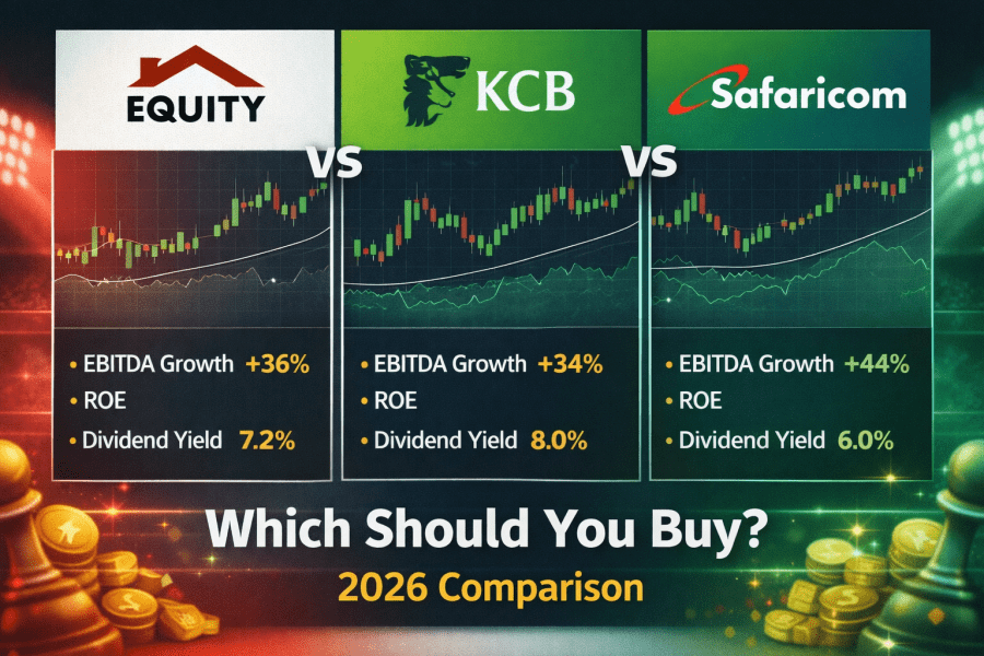 Equity Bank vs KCB vs Safaricom