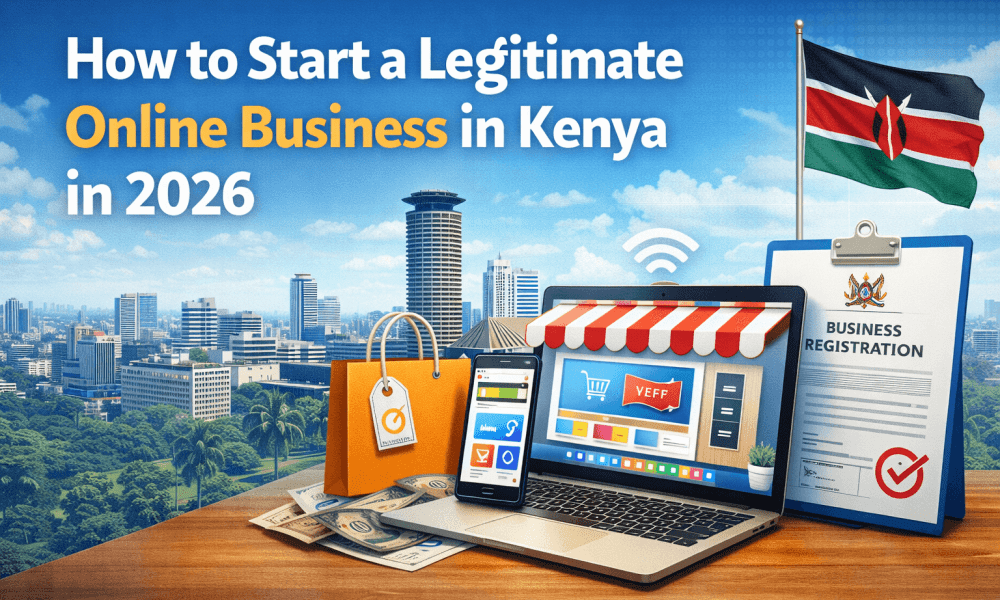 How to Start a Legitimate Online Business in Kenya in 2026