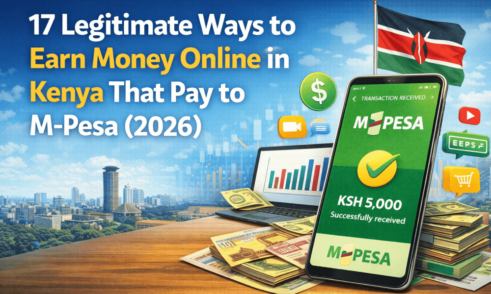 17 Legitimate Ways to Earn Money Online in Kenya That Pay to M-Pesa (2026)