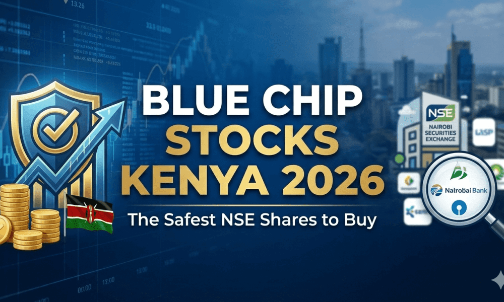 Blue Chip Stocks Kenya 2026: The Safest NSE Shares to Buy