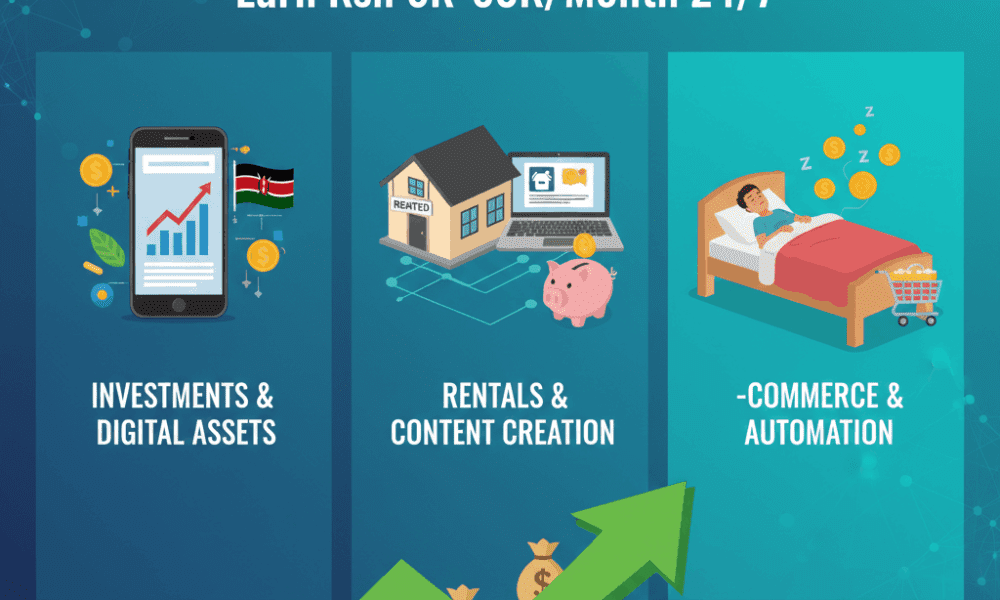 Passive Income Kenya 2026: Earn Ksh 5K-50K/Month 24/7