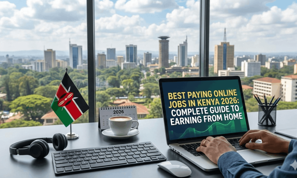 Best paying online jobs kenya 2026
