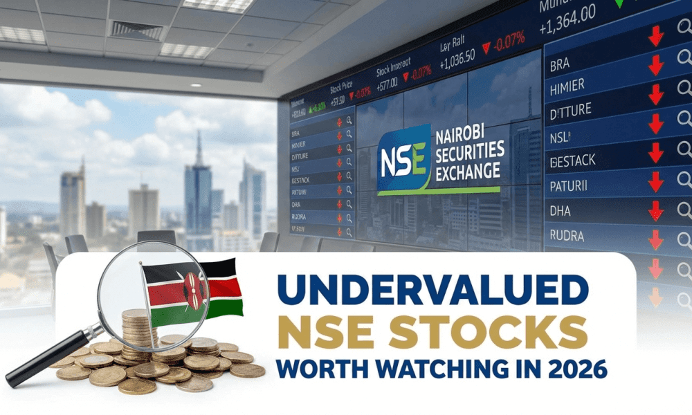 undervalued stocks NSE Kenya 2026