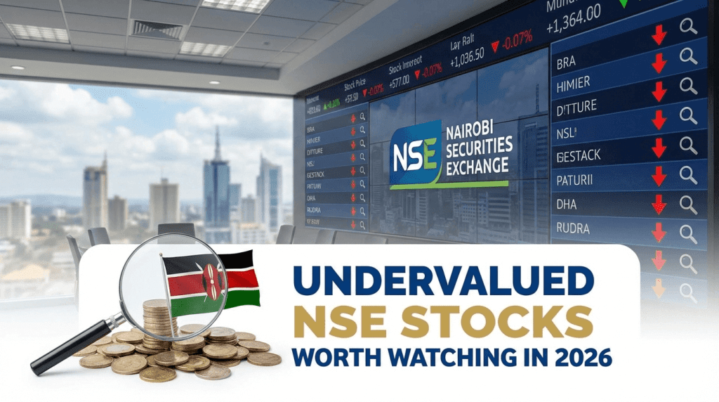 undervalued stocks NSE Kenya 2026