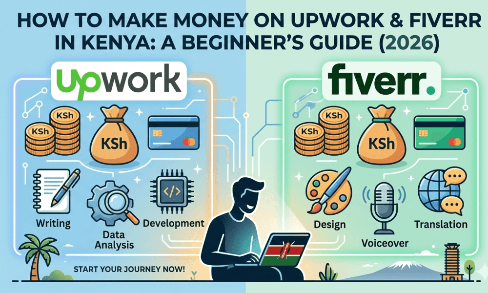 How to Make Money on Upwork and Fiverr in Kenya