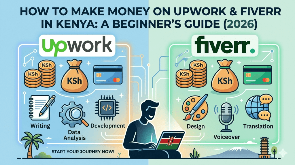 How to Make Money on Upwork and Fiverr in Kenya