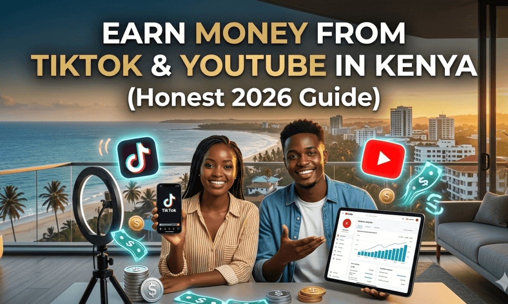 How to Earn Money from TikTok and YouTube in Kenya