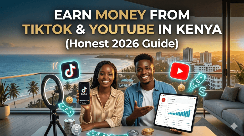 How to Earn Money from TikTok and YouTube in Kenya
