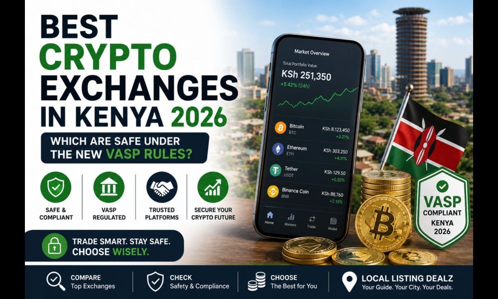 Best Crypto Exchanges in Kenya 2026: Which Are Safe Under the New VASP Rules?