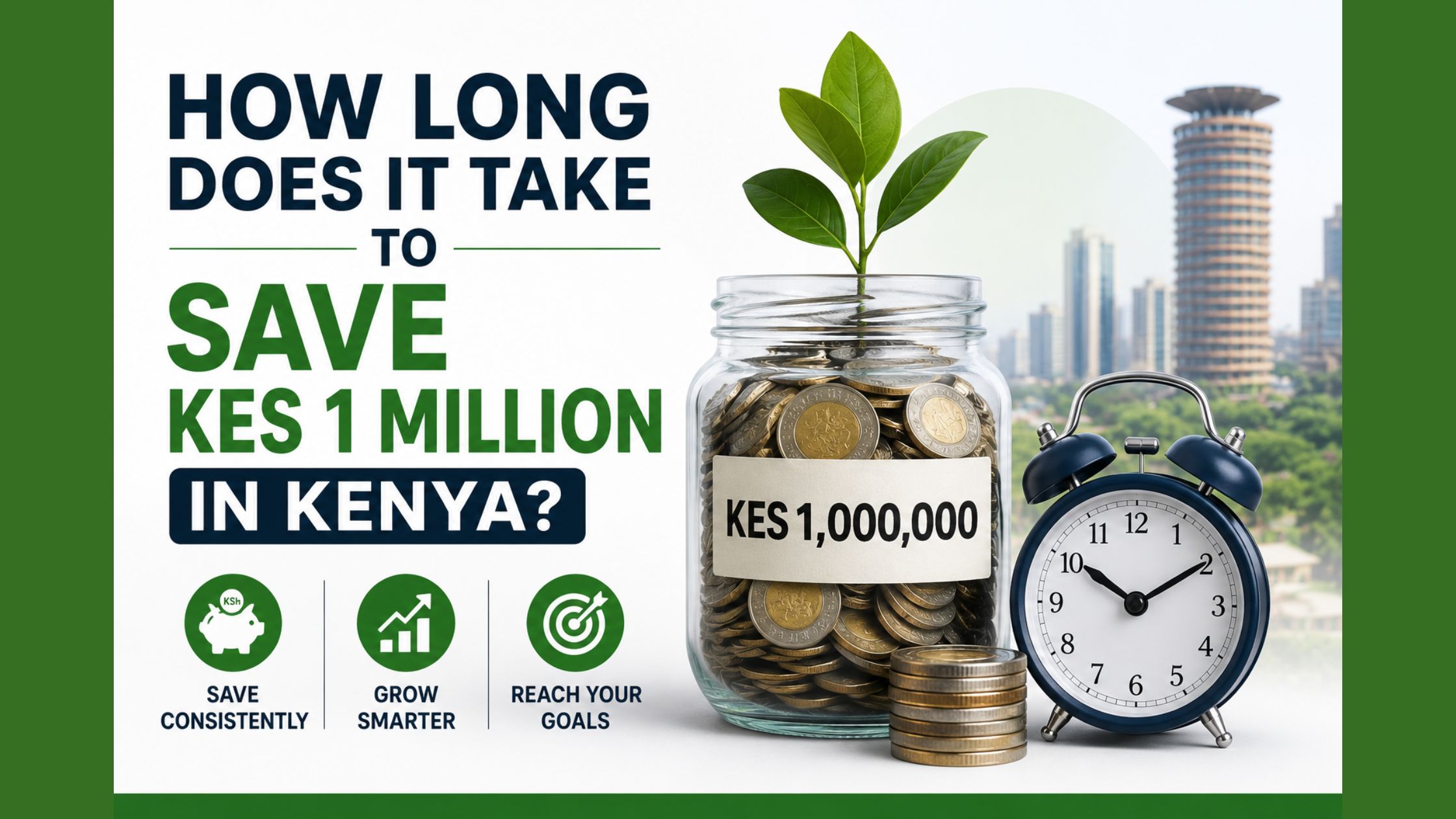 How Long Does It Take to Save KES 1 Million in Kenya?