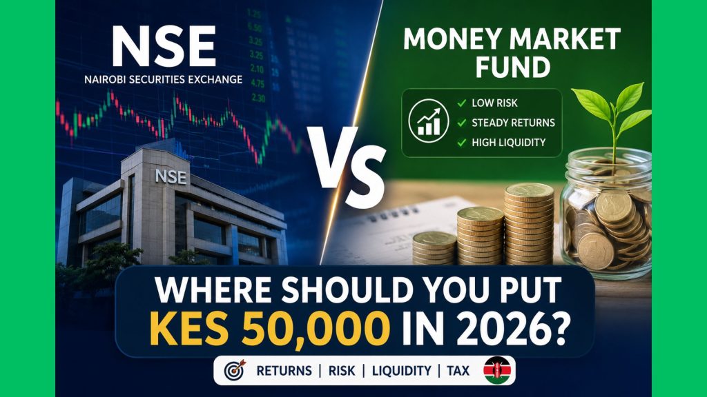 NSE vs Money Market Fund Kenya: Where Should You Put KES 50,000 in 2026?