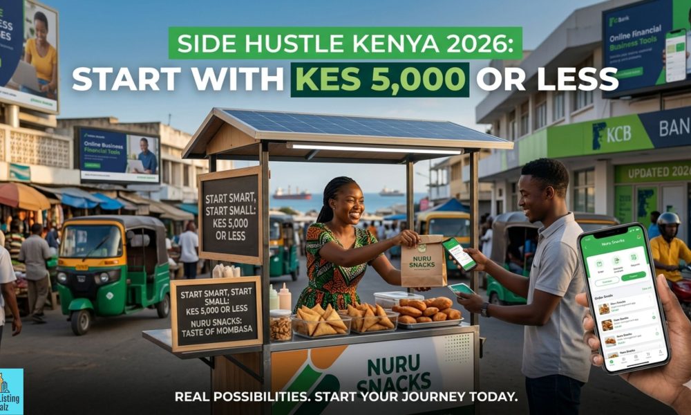 Side Hustle Kenya 2026: Start with KES 5,000 or Less