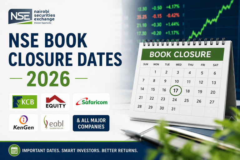 NSE Book Closure Dates 2026