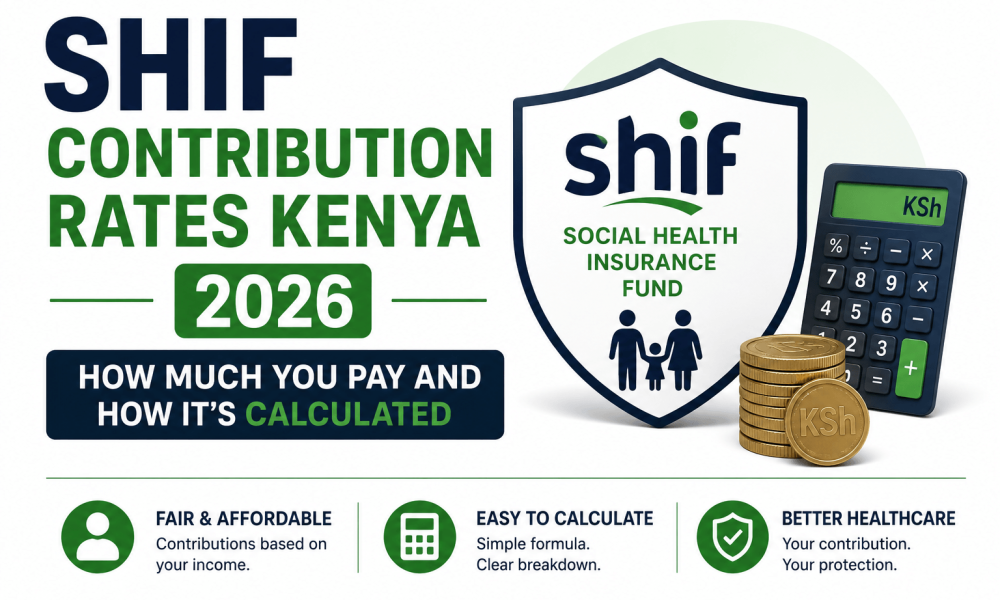 SHIF Contribution Rates Kenya 2026