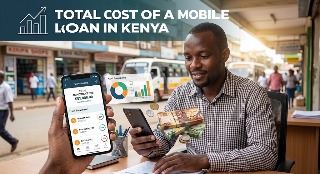 Total Cost of a Mobile Loan in Kenya