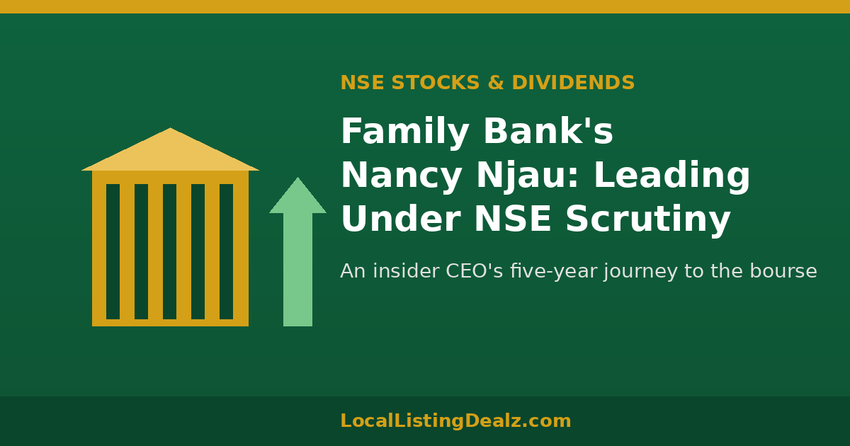 Family Bank's Nancy Njau
