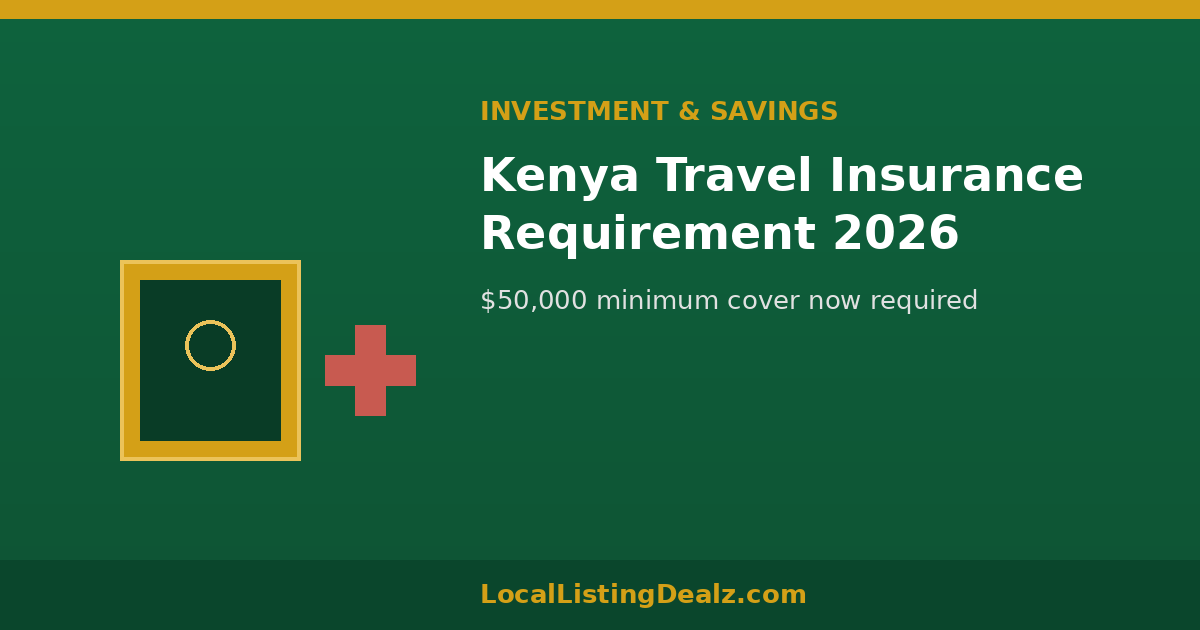 Kenya Travel Insurance Requirement