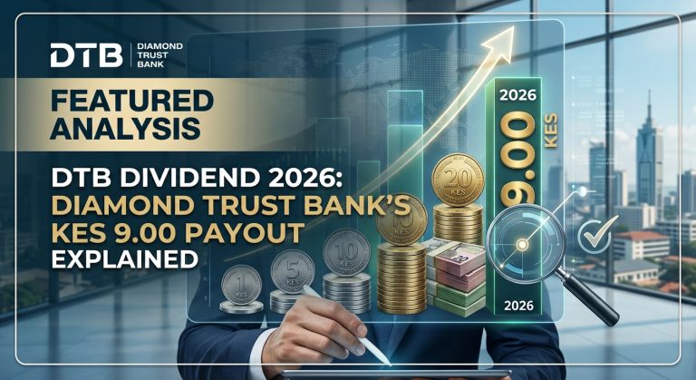 DTB Dividend 2026: Diamond Trust Bank's KES 9.00 Payout Explained