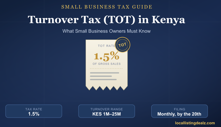 Turnover Tax (TOT) in Kenya
